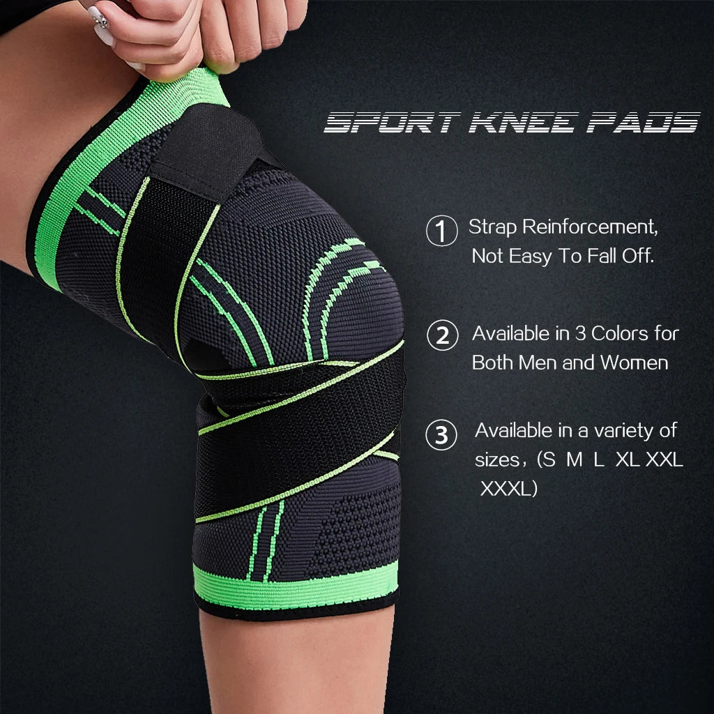 Knee Compression Sleeve – Support Brace for Fitness & Arthritis