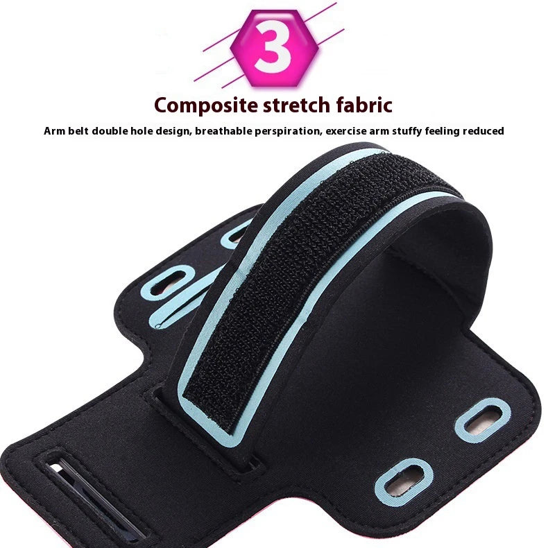Running Phone Armband Case – Fits iPhones & Samsung up to 7"
