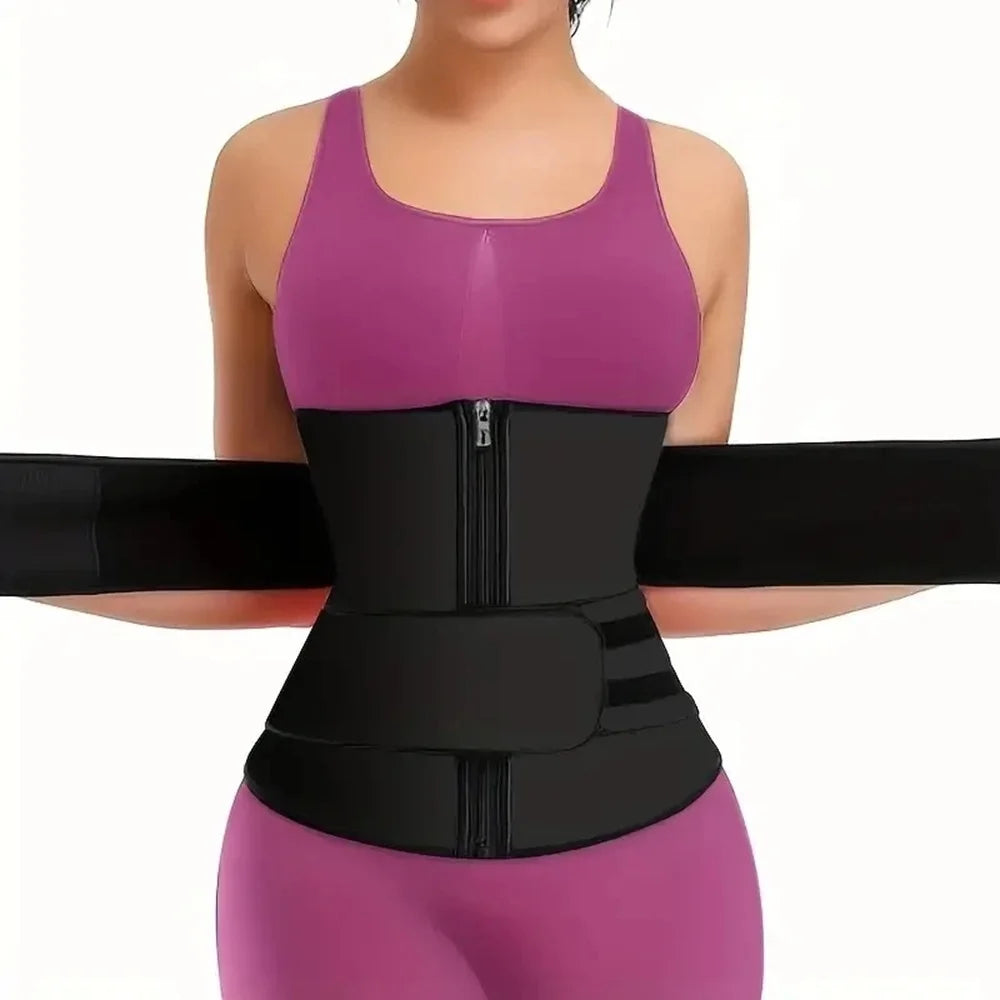 Woman's Waist Trainer Belt for Fat Burning & Slimming
