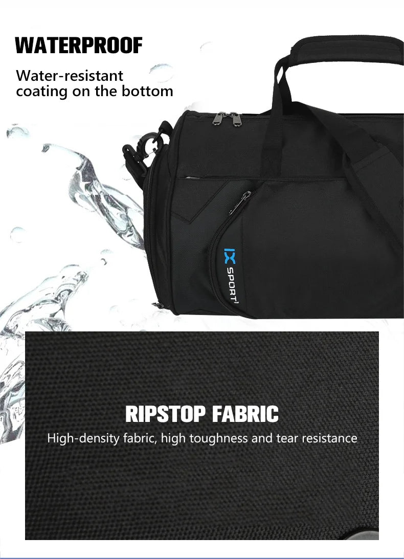 Large Gym Bag – Wet & Dry Compartment Sports Holdall