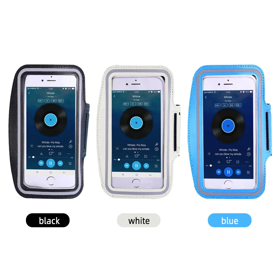 Running Phone Armband Case – Fits iPhones & Samsung up to 7"