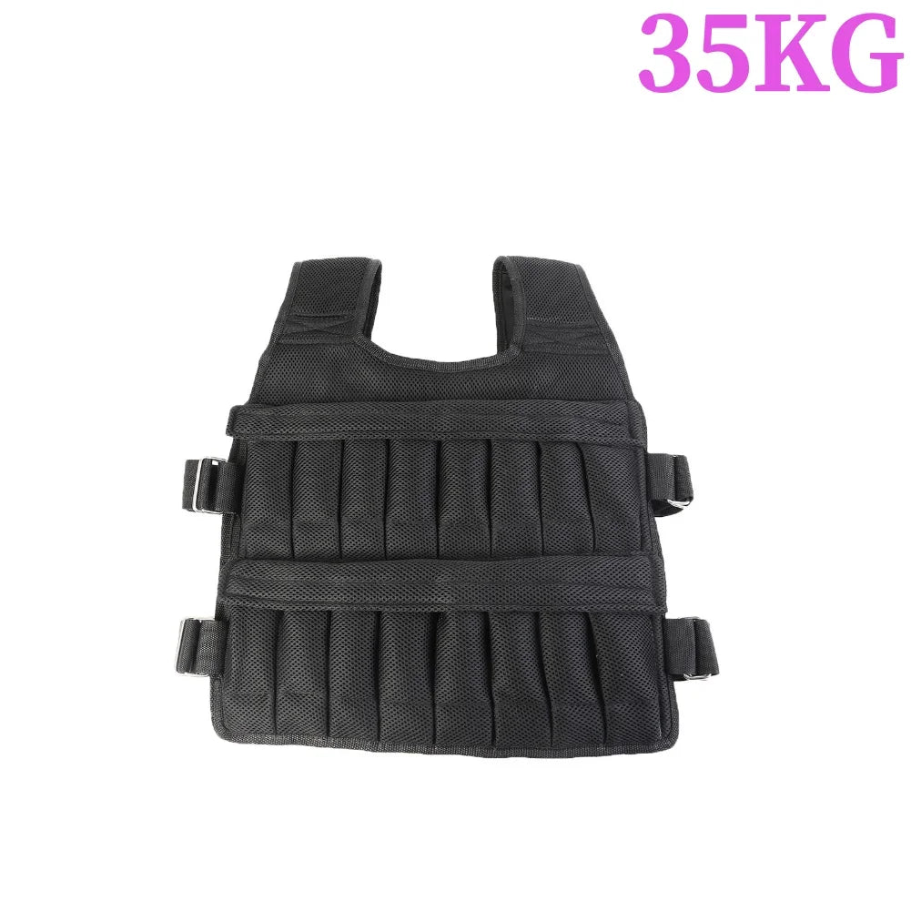 Adjustable Weighted Vest 3-50KG – Strength Training Jacket