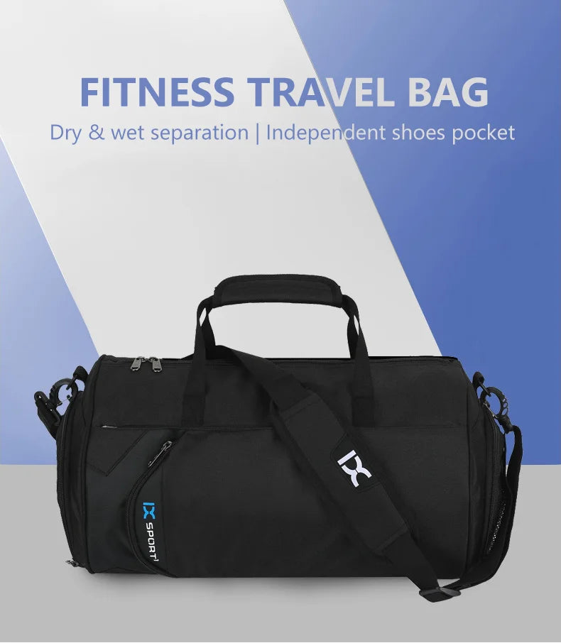 Large Gym Bag – Wet & Dry Compartment Sports Holdall
