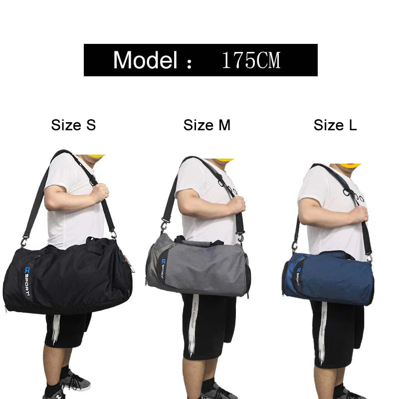 Large Gym Bag – Wet & Dry Compartment Sports Holdall