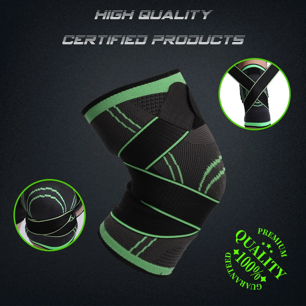 Knee Compression Sleeve – Support Brace for Fitness & Arthritis