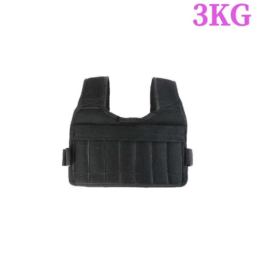 Adjustable Weighted Vest 3-50KG – Strength Training Jacket