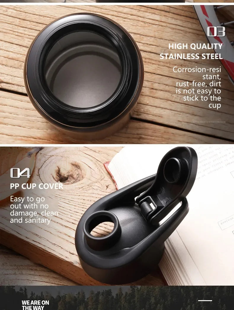 “Insulated Leakproof Sports Water Bottle – Gym & Travel”