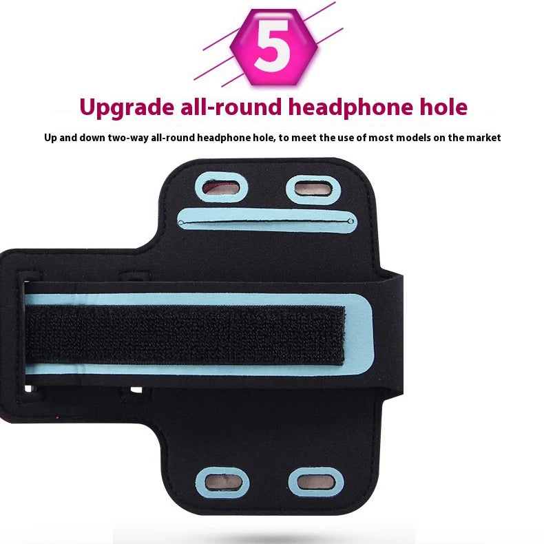 Running Phone Armband Case – Fits iPhones & Samsung up to 7"