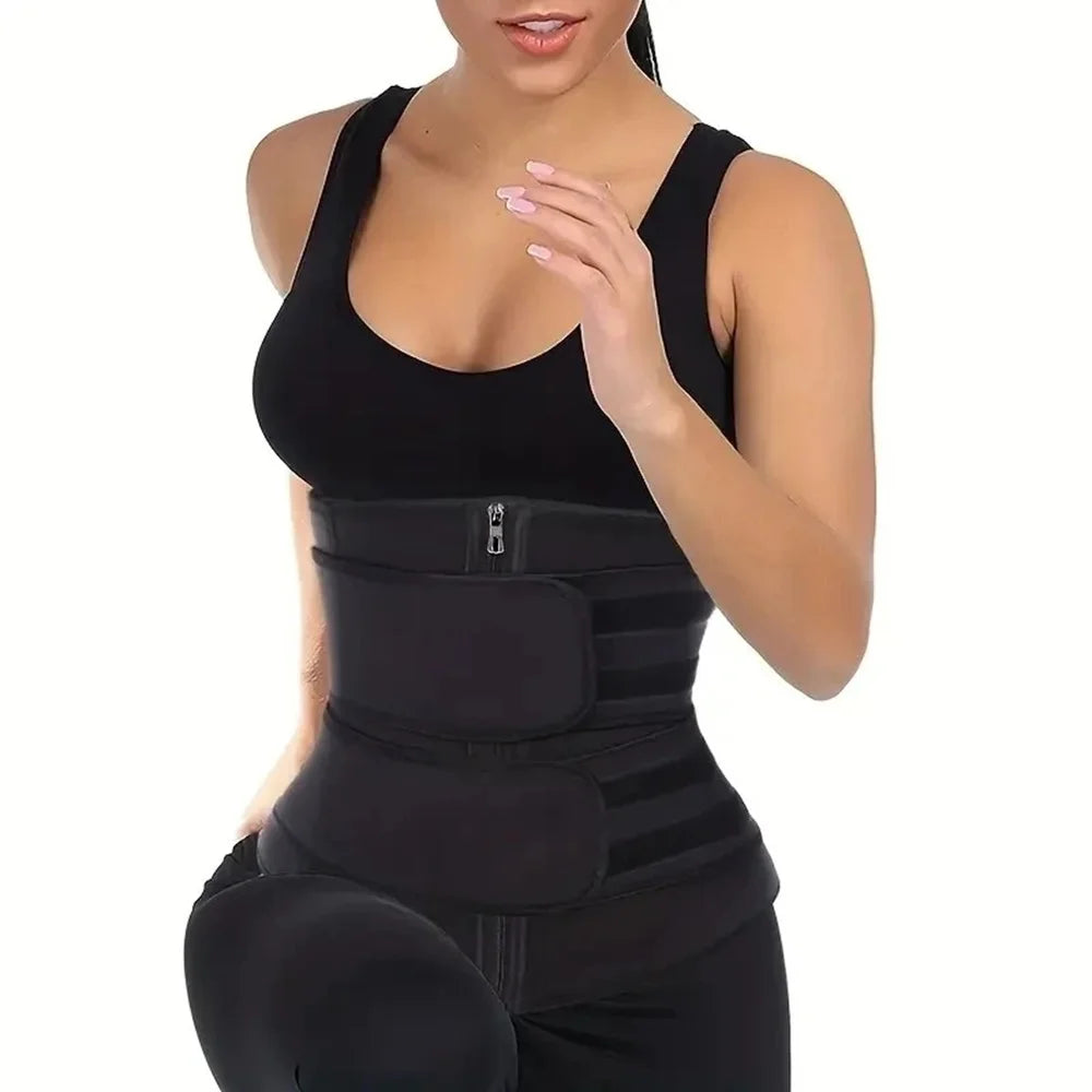 Woman's Waist Trainer Belt for Fat Burning & Slimming