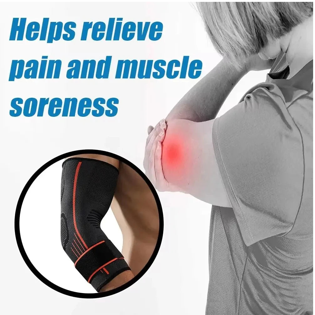 Elbow Compression Sleeve Support Brace Arm Warmers Arthritis Bandage Arm Pads Guard Stretch Safety Accessories For Women Men