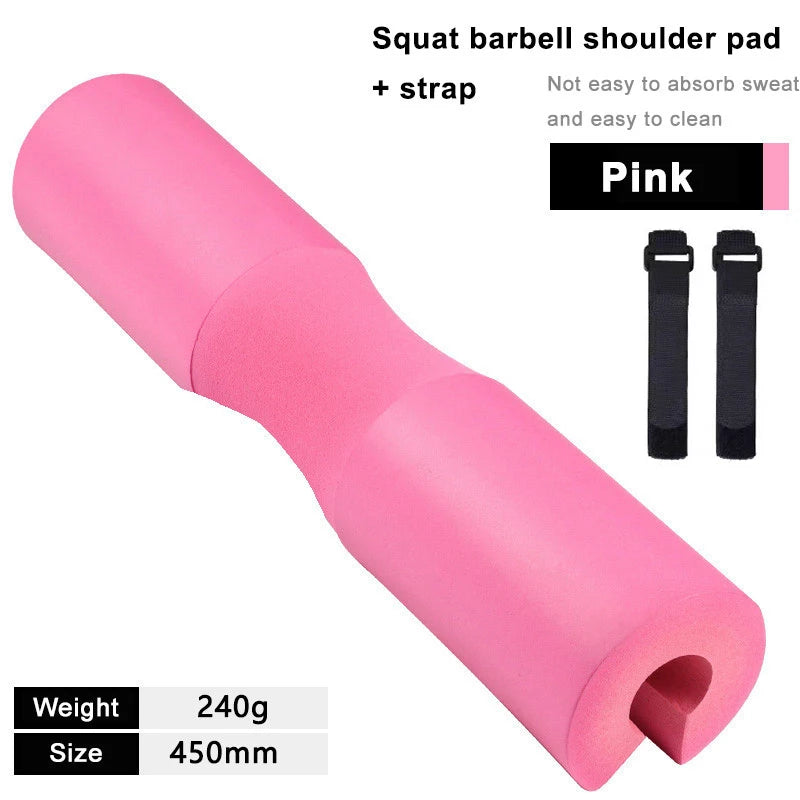 Barbell Shoulder Pads Thickened Squat Weightlifting Foam Neck Pads Lunges Hip Thrusts Powerlifting Deadlift Gym Fitness Training