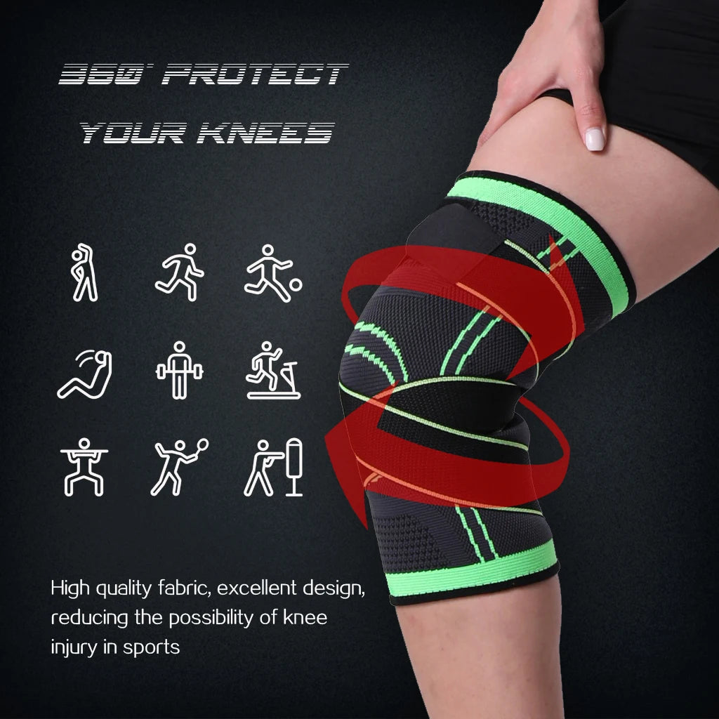 Knee Compression Sleeve – Support Brace for Fitness & Arthritis