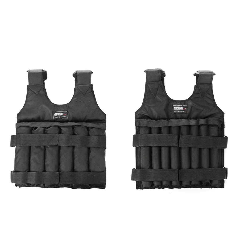 Adjustable Weighted Vest 3-50KG – Strength Training Jacket