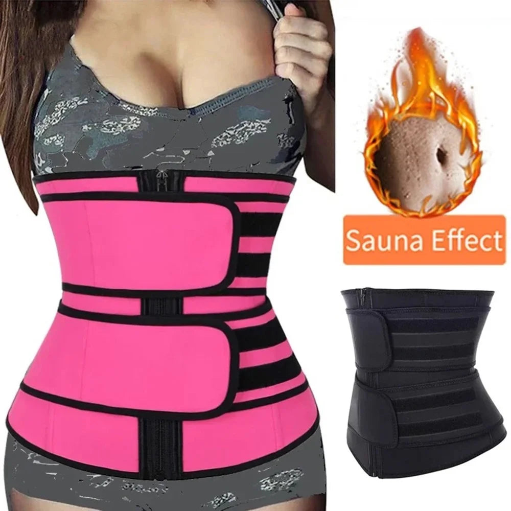 Woman's Waist Trainer Belt for Fat Burning & Slimming